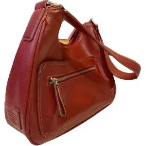 Vintage LIZ CLAIBORNE RED HAND BAG